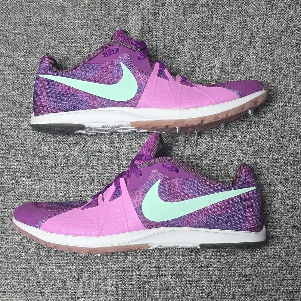 Nike Wmns Zoom Rival XC Purple Camo 904717-503 Running Cleats Size 8